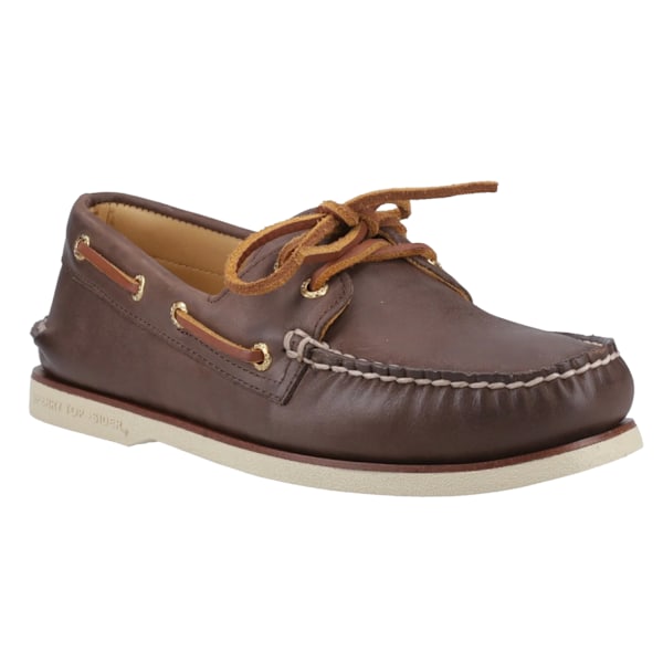 Sperry Herr Äkta Gold Cup Båtskor i Läder 9 UK Brun Brown 9 UK