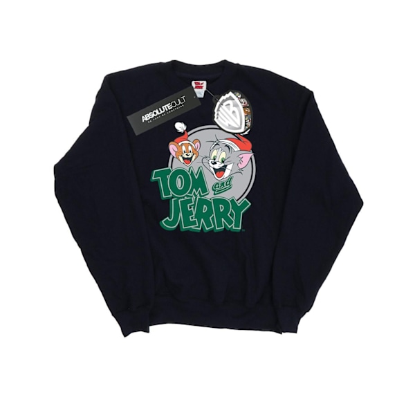 Tom And Jerry Dam/Damer Julhälsningar Sweatshirt M Svart Black M