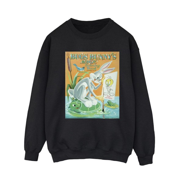 Looney Tunes Dam/Dam Bugs Bunny Målarbok Sweatshirt Black XL
