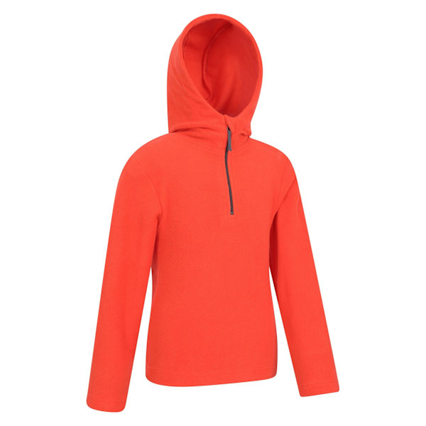 Mountain Warehouse Barn/Barn Camber II Fleece Hoodie 7-8 år Orange 7-8 Years