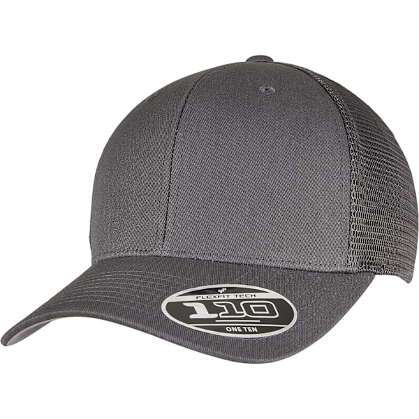 Flexfit Unisex Adult 110 Mesh Trucker Cap One Size Charcoal Charcoal One Size