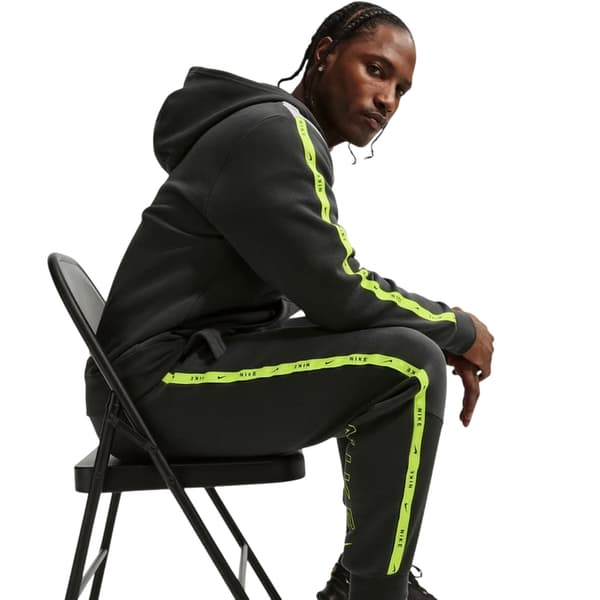 Nike Herr Fleece Joggers M R Grå Grey M R