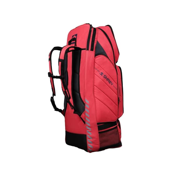 Shrey Cricket Wheelie Duffle Bag En Storlek Röd Red One Size