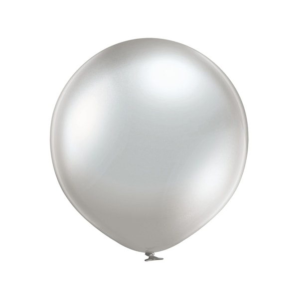 Belbal Glansballong (50-pack) One Size Silver Silver One Size