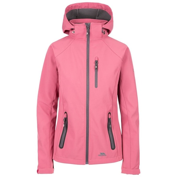 Trespass Womens/Ladies Bela II Vattentät Soft Shell Jacka M R Rose Blush M