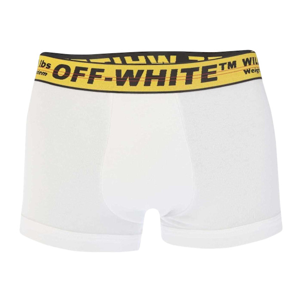 Off White Herr Klassiska Industriella Bomulls Boxershorts XL Vit/ White/Black XL