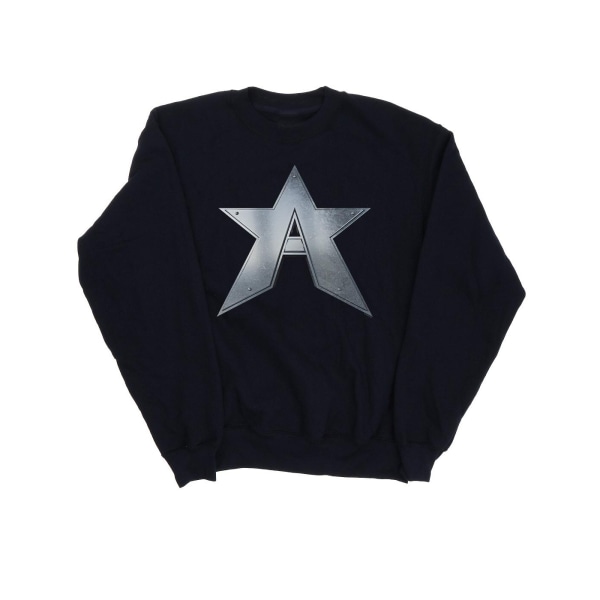 Marvel Womens/Ladies The Falcon And The Winter Soldier A Star S Navy Blue L