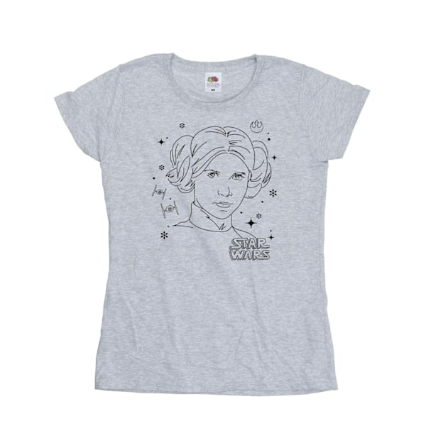 Star Wars Dam/Damer Episode IV: Ett Nytt Hopp Leia Jul S Sports Grey M