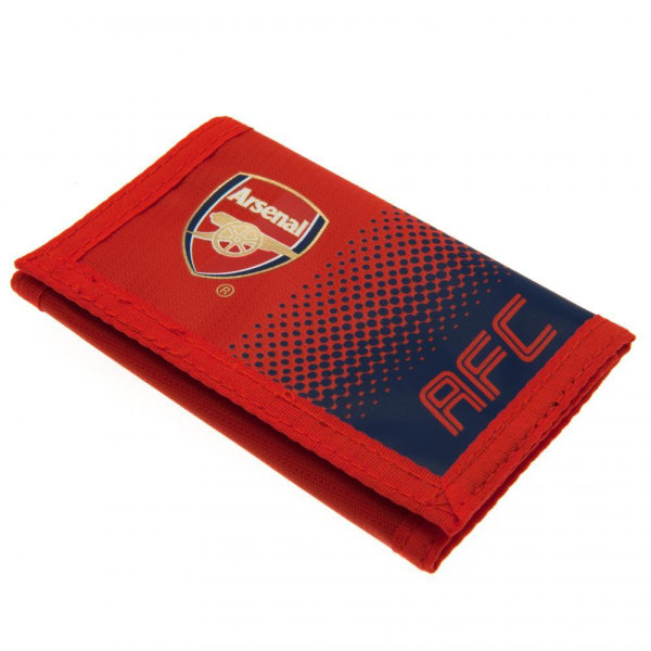 Arsenal FC Touch Fastening Fade Design Nylon 12 x 8cm Re Red/Navy 12 x 8cm
