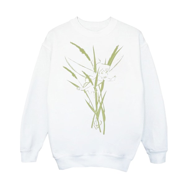 Disney Girls Tinkerbell Nature Sweatshirt 12-13 år Vit White 12-13 Years