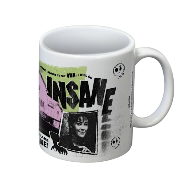 Beetlejuice I Will Go Insane Mugg One Size Vit White One Size
