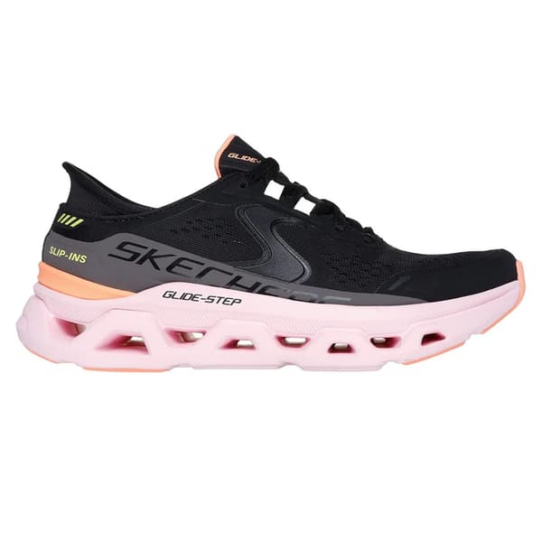 Skechers Dam/Damer Glide Step Altus Träningsskor 4 UK Svart/Mul Black/Multicoloured 4 UK