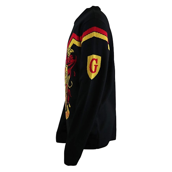 Harry Potter Unisex Vuxen Gryffindor Jultröja XXL Svart Black/Red/Yellow XXL