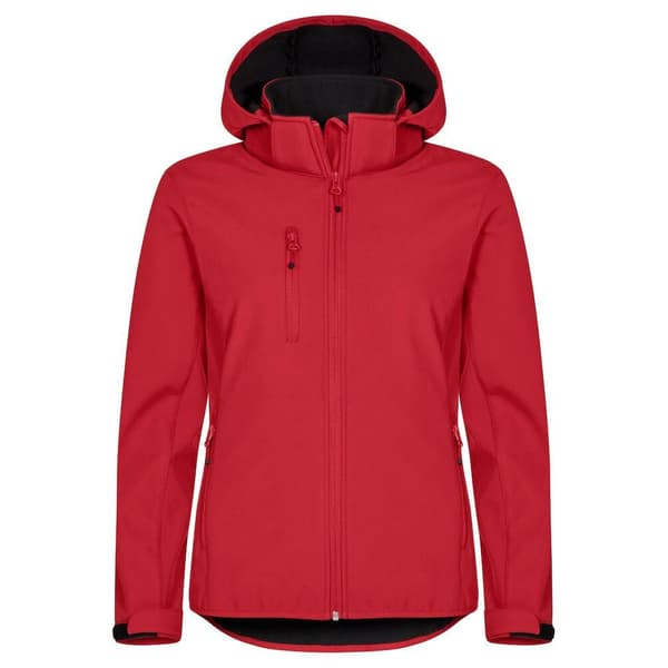 Clique Dam/Dam Klassisk Soft Shell Jacka S Röd Red S