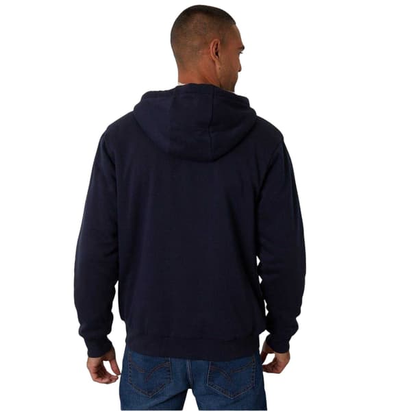 Threadbare Herr Borgfodrad Jacka med Huva XL Marinblå/Gräddvit Navy/Cream XL