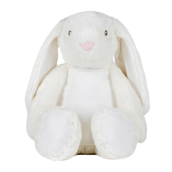 Mumbles Zippie Bunny Teddy Bear One Size Cream Cream One Size