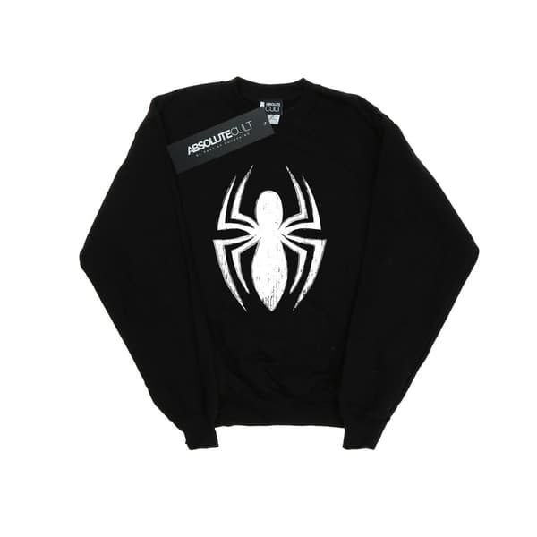 Marvel Pojkar Spider-Man Ultimate Spider Logotyp Tröja 9-11 År Black 9-11 Years