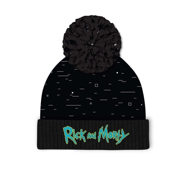 Rick And Morty Pixel Beanie One Size Svart Black One Size