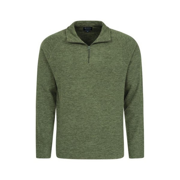 Mountain Warehouse Snowdon Fleece Topp XS Khaki för män Khaki XS