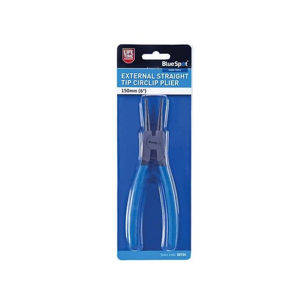 Bluespot Tools Låsringstång Extern Rak 150mm (6in) En Multi Colour One Size