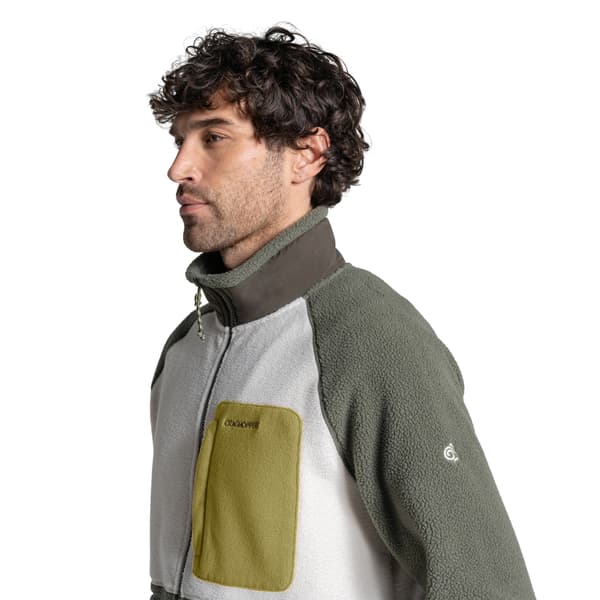 Craghoppers Herr Dades Colour Block Jacka S Dark Sage/Ecru Dark Sage/Ecru S