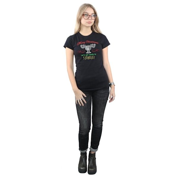 National Lampoon´s Christmas Vacation Womens/Ladies Moose Head Black XL