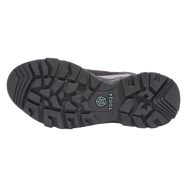 TOG24 Dam/Dam Tundra Läder Vandringskängor 7 UK Svart/Teal Black/Teal 7 UK