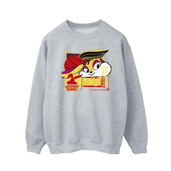 Looney Tunes Mens Lola Rabbit Nyår Sweatshirt M Sports Grey Sports Grey M