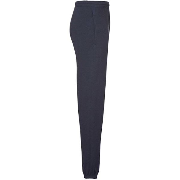 Fruit Of The Loom Herr Joggingbyxor med Elastiska Muddar Deep Navy S