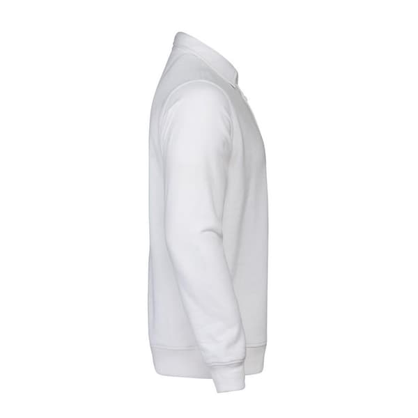 Printer Unisex Vuxen Homerun Långärmad Pikétröja L Vit White L