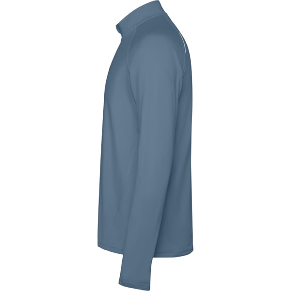 Roly Estambul Herr Quarter Zip Långärmad Tröja XL Storm Storm Blue XL