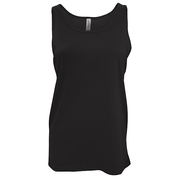 Canvas Vuxen Unisex Jersey Ärmlös Tank Top XS Svart Black XS