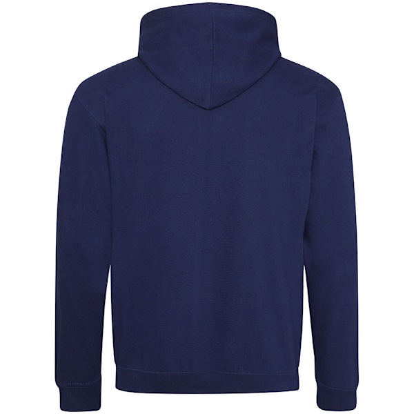 Awdis Varsity Hooded Sweatshirt / Hoodie 2XL Oxford Navy / Cand Oxford Navy / Candyfloss Pink 2XL