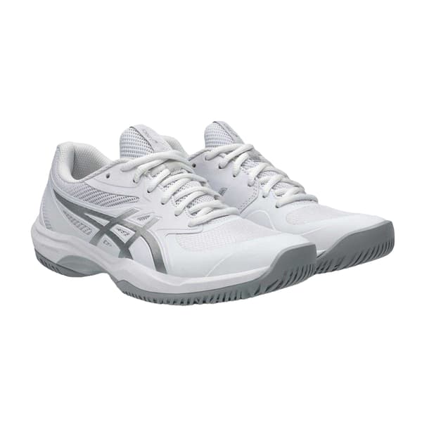Asics Dam/Dam Game Tennisskor 6 UK Vit/Silver White/Silver 6 UK