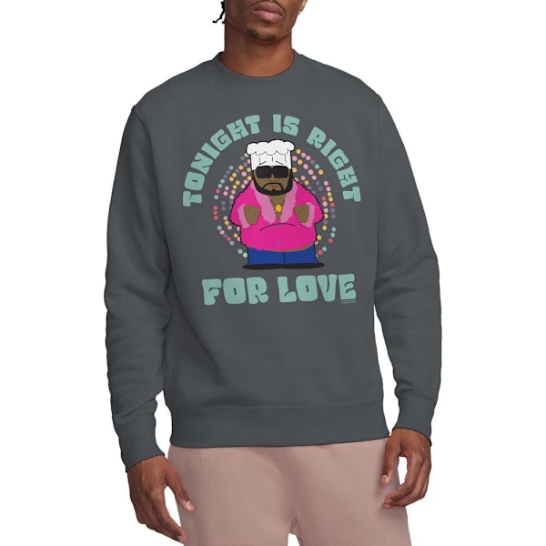 South Park Unisex Vuxen Tonight Is Right Sweatshirt L Gråmelerad Charcoal L