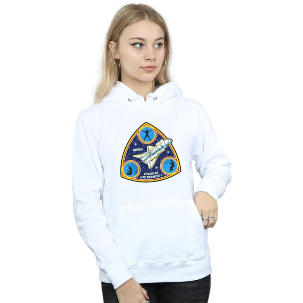 NASA Classic Spacelab Life Science Hoodie L Vit för dam/dam White L