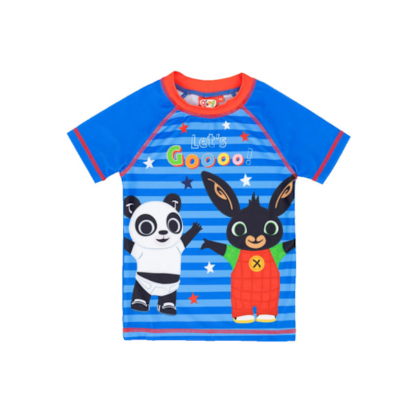 Bing Bunny Boys Pando Contrast Swim Set 3-4 år Blå/Röd/Svart Blue/Red/Black 3-4 Years