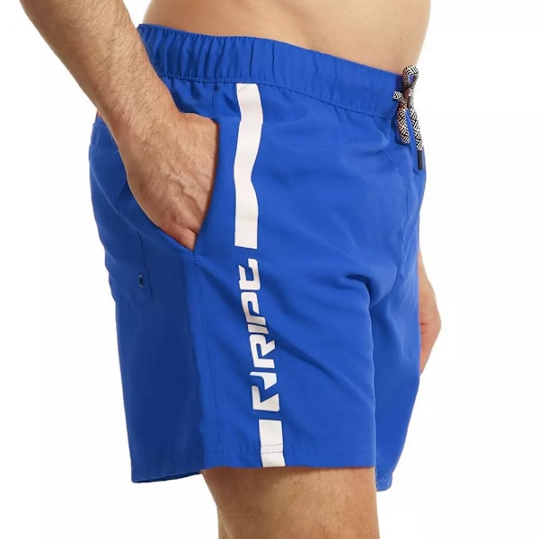 RIPT Essentials Herr Badshorts XL Royalblå/Vit Royal Blue/White XL