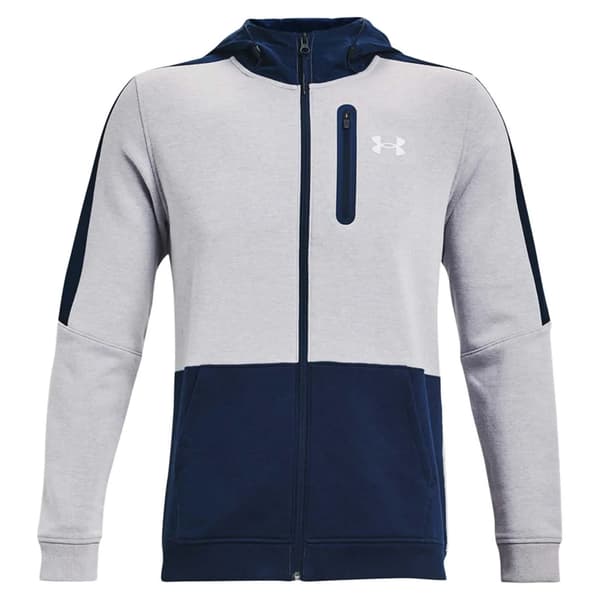 Under Armour Herr Threadborne Full Zip Hoodie S Grå Grey S
