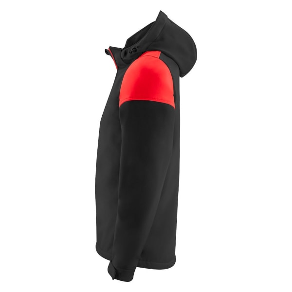 Printer Herr Prime Soft Shell Jacket XL Svart/Röd Black/Red XL