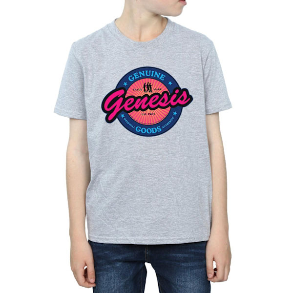 Genesis Boys Neon Logo T-Shirt 9-11 år Sports Grey Sports Grey 9-11 Years