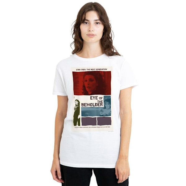 Star Trek Unisex Vuxen The Next Generation Säsong 7 Avsnitt 18 White M