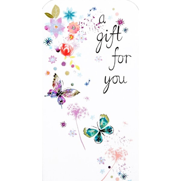 SE Open Gifts Pengaplånböcker (12-pack) 9,5 cm x 18 cm Fjärilar Butterflies 9.5cm x 18cm
