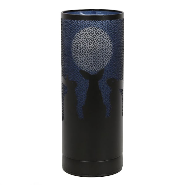 Lisa Parker Moon Gazing Hares Aroma Lamp En Storlek Svart/Lila Black/Purple One Size