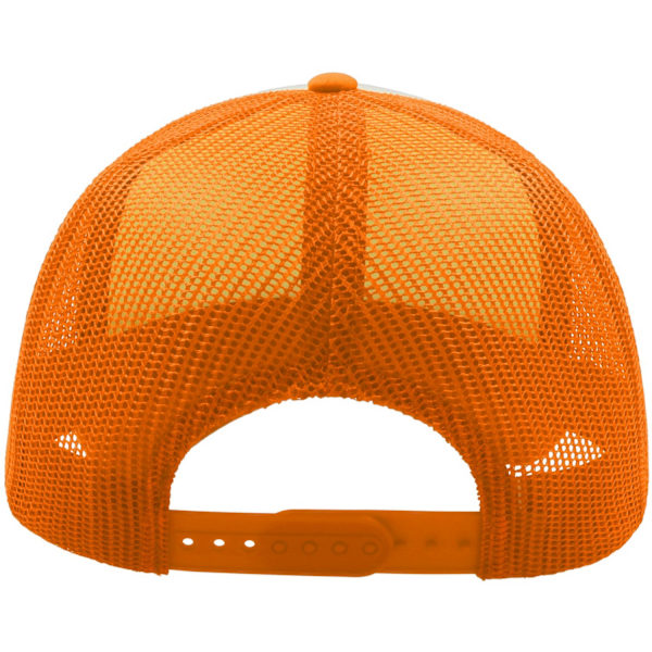 Atlantis Unisex Adult Rapper 5 Panel Trucker Cap One Size Fluor Fluorescent Orange One Size
