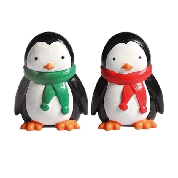Culpitt Pingvinfigur (2-pack) One Size Svart/Vit Black/White One Size