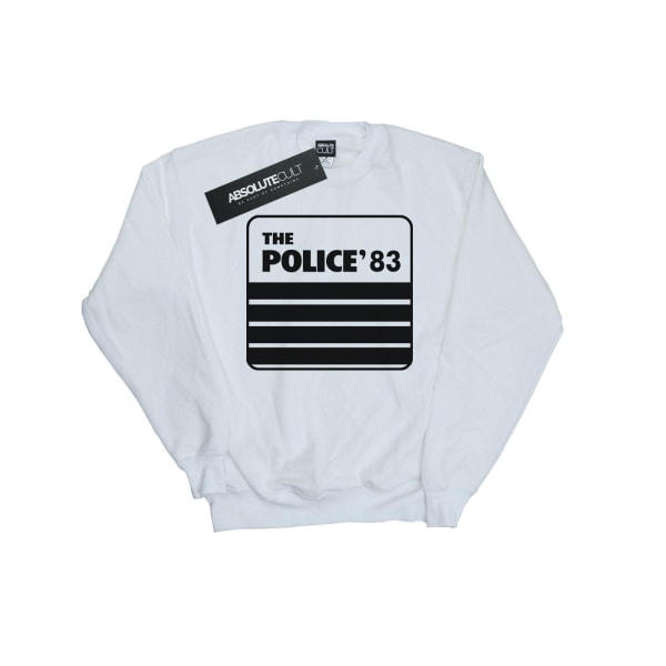 The Police Womens/Ladies 83 Tour Sweatshirt XXL Vit White XXL