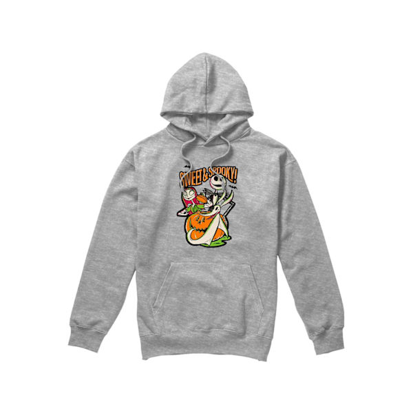 The Nightmare Before Christmas Herrarnas Läskiga Hoodie L Sport Heather Sport Heather L