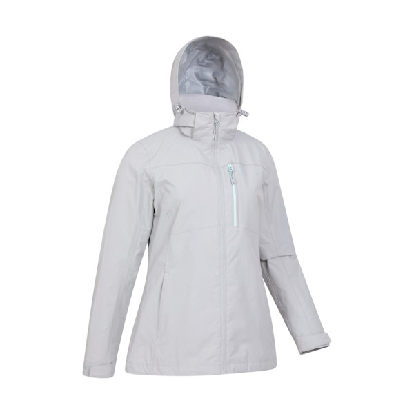 Mountain Warehouse Dam/Dam Rainforest II Extrem Vattentät Grey 16 UK