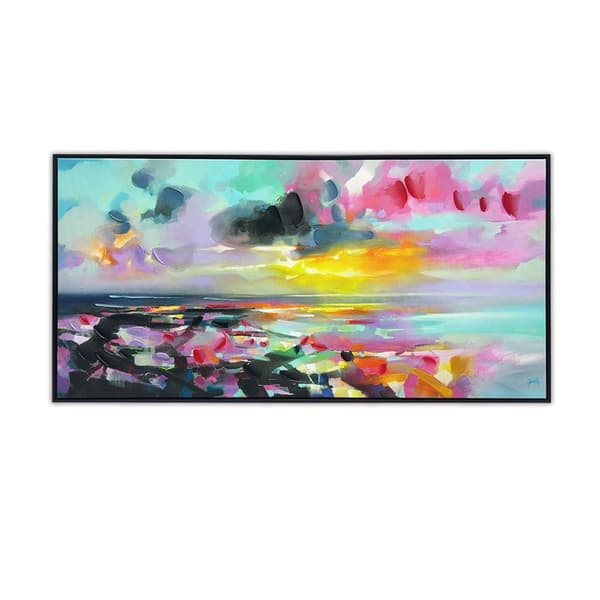Scott Naismith Esprit Insulaire Canvas Tryck 50cm x 100cm Multi Multicoloured 50cm x 100cm